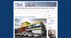 Desktop Screenshot of guebelisanitaer.ch